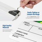 Neewer 10083458@@##1 Acrylic Film Director's Clapper Board