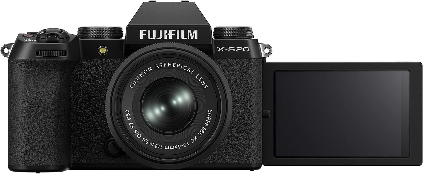 Fujifilm X-S20 15-45mm Vlogging Camera Kit