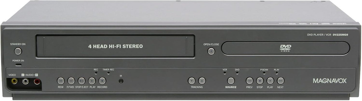 Magnavox DV225MG9 DVD Player/VCR Combo Renewed
