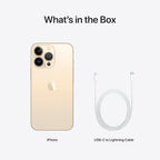 Apple A2483 iPhone 13 Pro 256GB Gold Unlocked Renewed