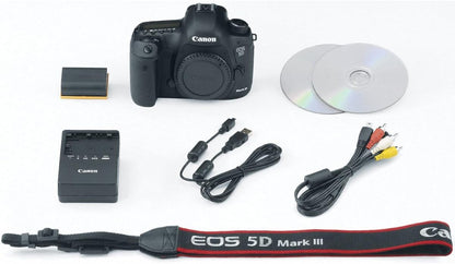 Canon CRTCNEOS5DM3 EOS 5D Mark III Full Frame DSLR (Renewed)
