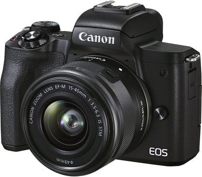 Canon 4728C006 EOS M50 Mark II Renewed Kit - 15-45mm Lens