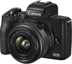 Canon 4728C006 EOS M50 Mark II - 15-45mm Lens + Bundle (Renewed)