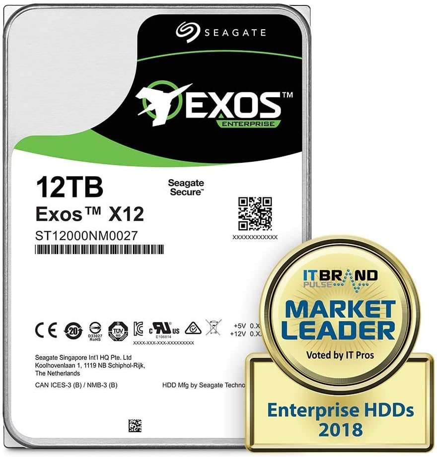 Seagate Exos 7E8 4TB SATA Enterprise HDD Renewed