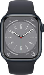 Apple MNU73LL/A Watch Series 8 GPS 41mm Midnight