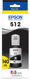 Epson T512020-S 512 EcoTank Black Ink Bottle