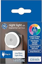 GE 93129226 LED Color Changing Ring Night Light 4-Pack