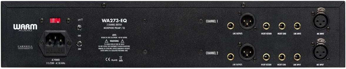 Warm Audio WA273-EQ 2-Channel Microphone Preamp