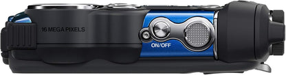 Fujifilm FinePix XP200 Blue Waterproof Digital Camera