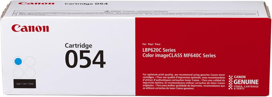 Canon Toner 054 Cyan (3023C001) Genuine imageCLASS Laser Printer