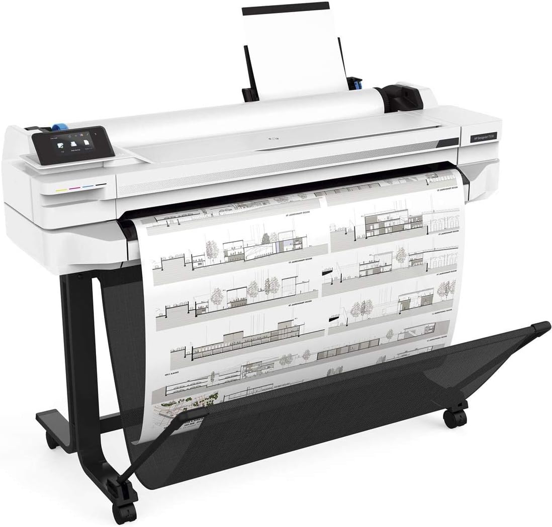 HP T530-36 DesignJet Wireless Plotter Printer 36"