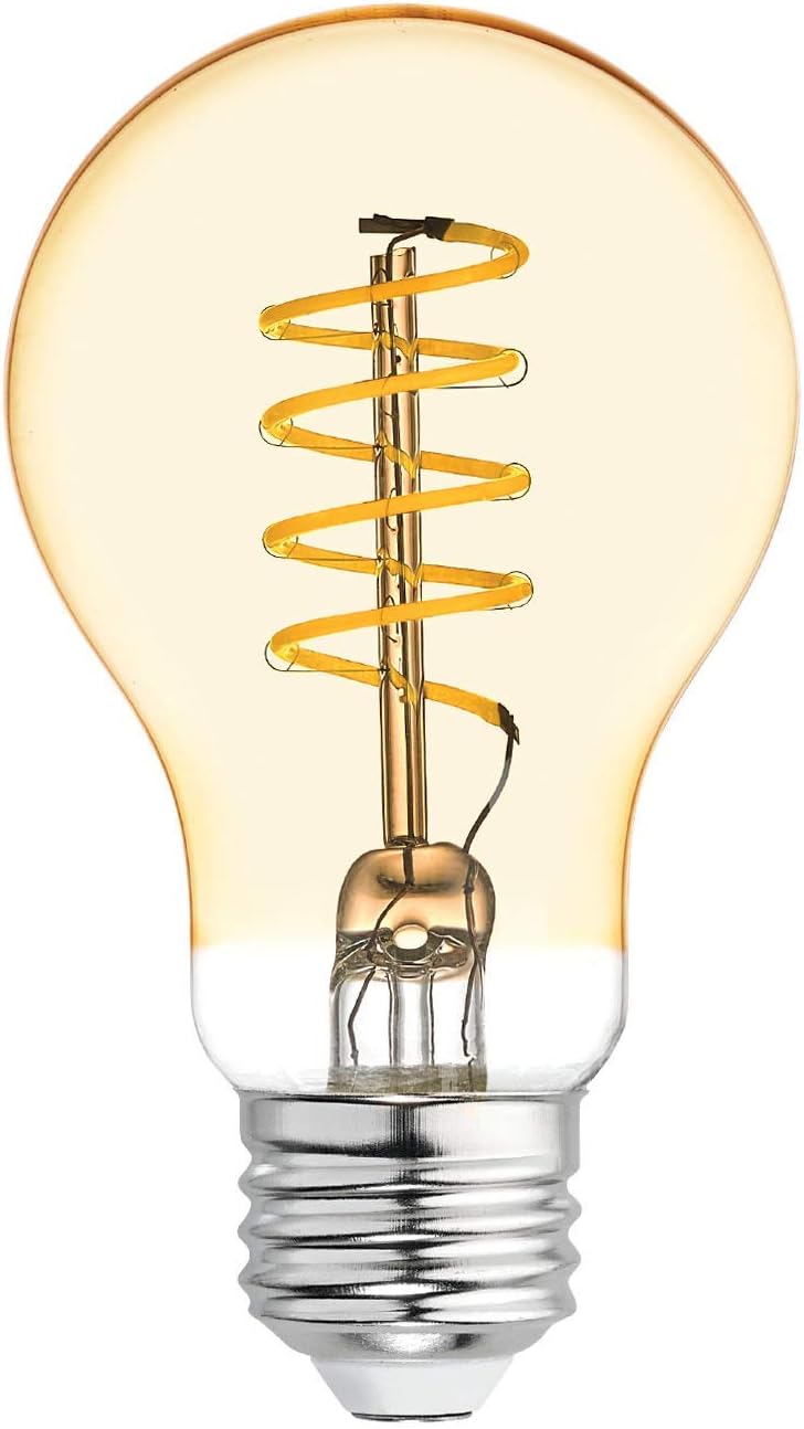 GE 36505 VintaStyle LED Light Bulb 60W Amber — main product image