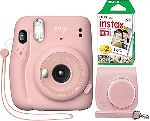 Fujifilm M11BLP-K9 Instax Mini 11 Camera Bundle Pink