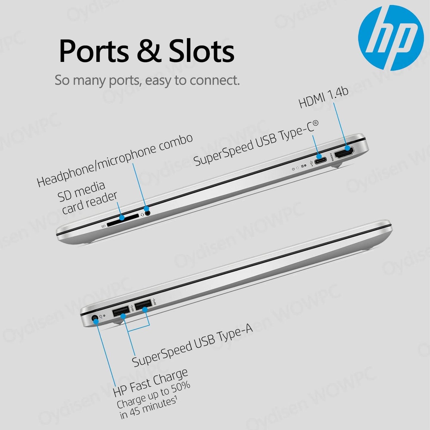 HP Laptop i5-1135G7 16GB 1TB SSD 15.6" FHD Windows 11