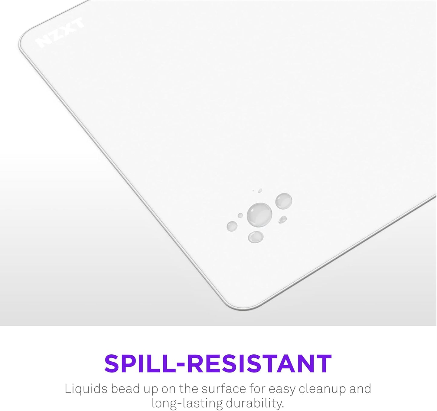 NZXT MM-2XLSP-WH Zone XXL White Gaming Mouse Pad