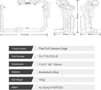 Tilta TA-T16-FCC-B FX3/FX30 Full Camera Cage V2 - Black