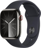 Apple Watch Series 9 41mm GPS + Cellular - Graphite (Renewed)