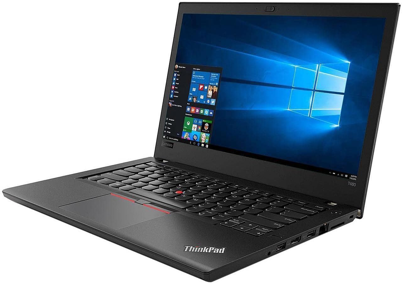Lenovo Thinkpad T480 Laptop: i5-7300, 16GB, 256GB SSD (Renewed)