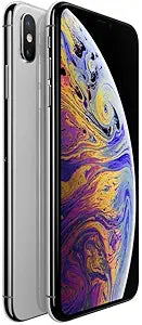 Apple iPhone XS Max 512GB Silver (Verizon Renewed)