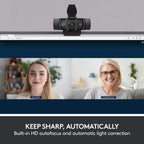 Logitech C920e HD 1080p Zoom Certified Webcam
