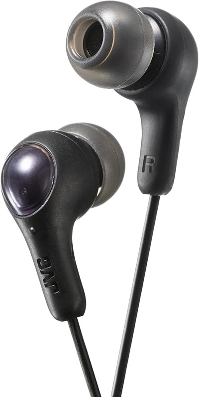 JVC HAFX7BN Gumy In-Ear Headphones Black