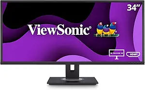 ViewSonic VG3448 34-Inch WQHD UltraWide Monitor — main product image