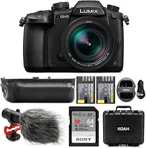 Panasonic LUMIX GH5 12-60mm 4K Camera Bundle