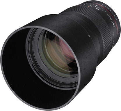 Rokinon 135M-C 135mm F2.0 Telephoto Lens Canon