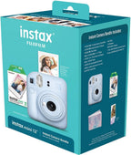 Fujifilm FJFMINI12HBBL Instax Mini 12: Blue Holiday Bundle, Instant Camera