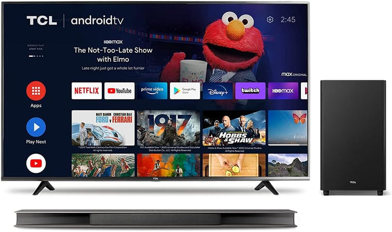 TCL 4 Series 50-Inch 4K UHD Smart Android TV — main product image