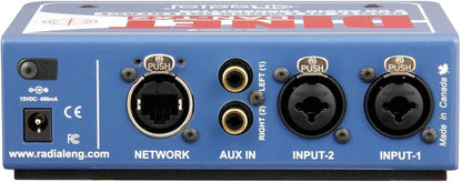Radial Engineering DiNET DAN-TX2 2-Channel Dante Network Audio Transmitter