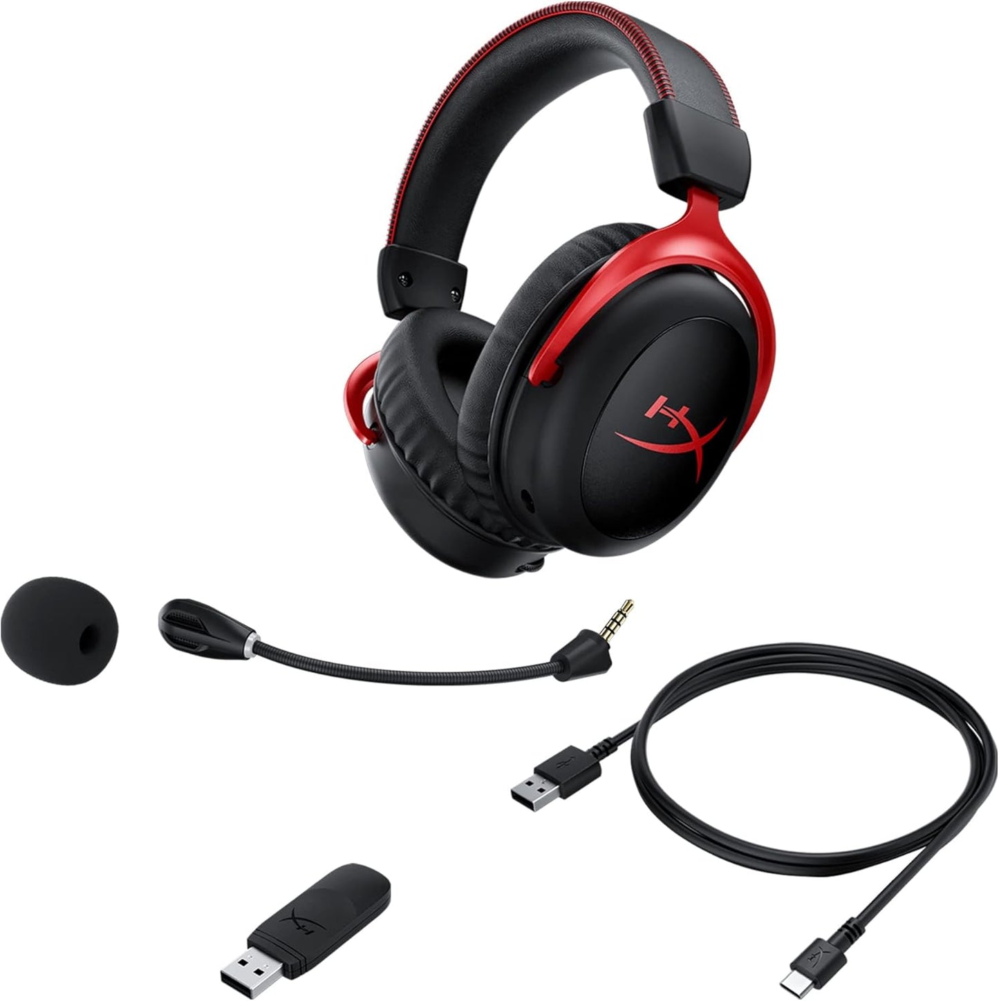 HyperX HHSC2X-BA-RD/G Cloud II Wireless Gaming Headset - Red