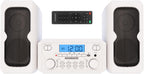 Magnavox MM435M-WH CD Shelf System Bluetooth Radio