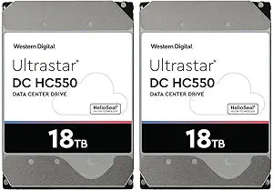 Western Digital Ultrastar 18TB SATA III Internal HDD 2-Pack — main product image