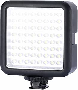 Neewer 10083348 LED64 Dimmable Video Light — main product image