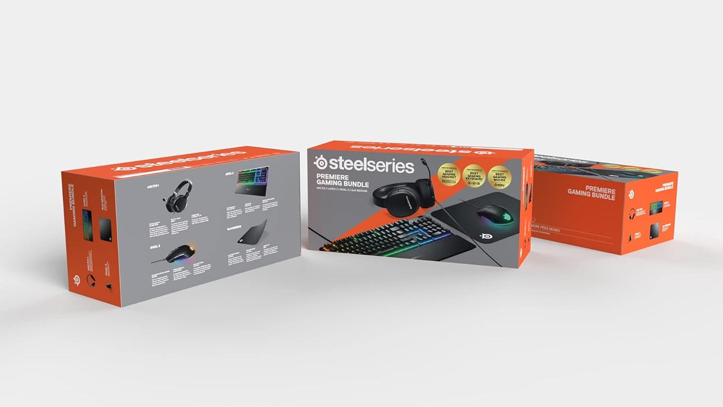 SteelSeries Premier Gaming Bundle Renewed Gear