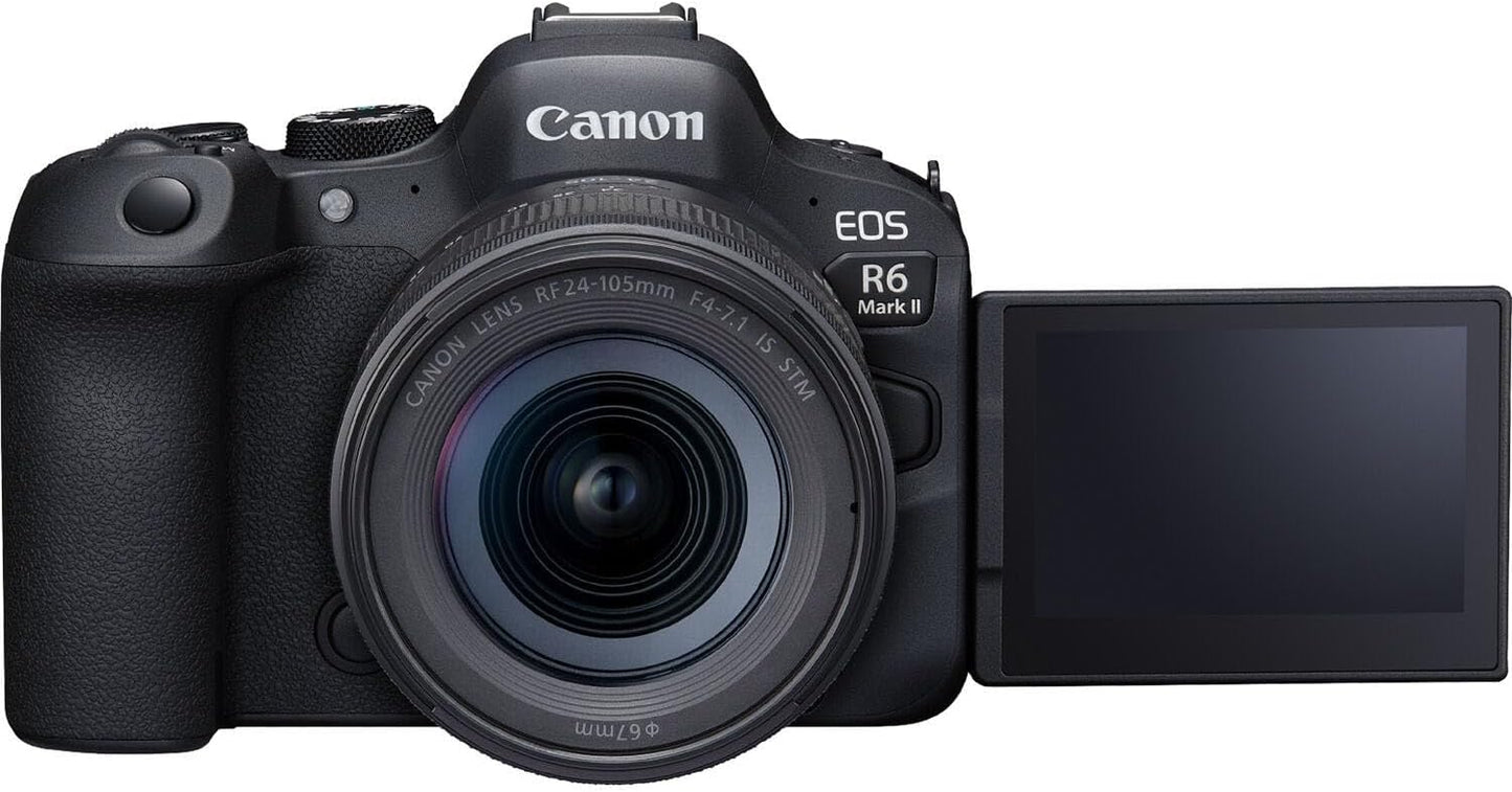Canon EOS R6 Mark II Mirrorless Camera Bundle (Renewed)