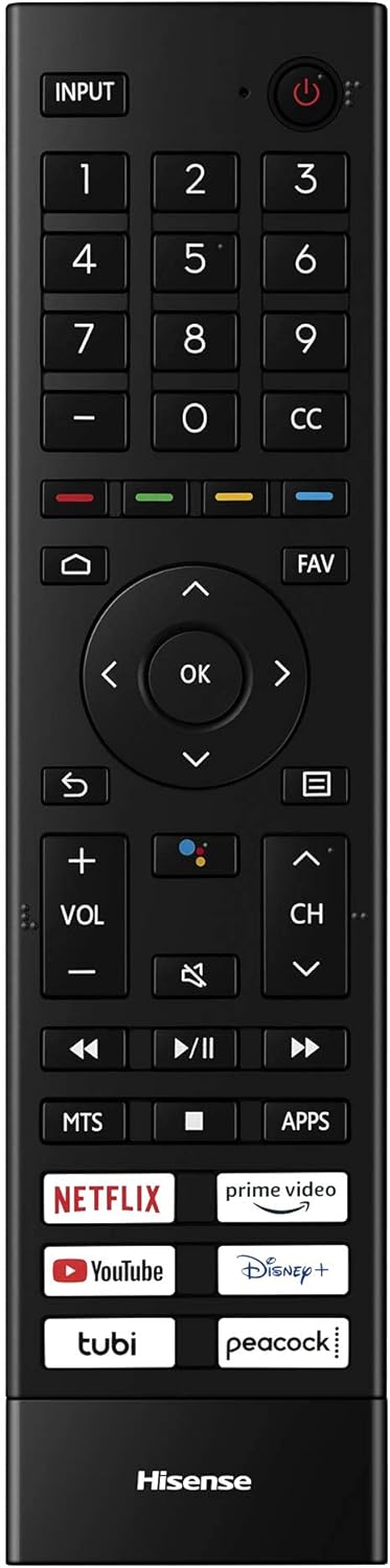 Hisense 65U6G Renewed 65-Inch 4K ULED Android TV