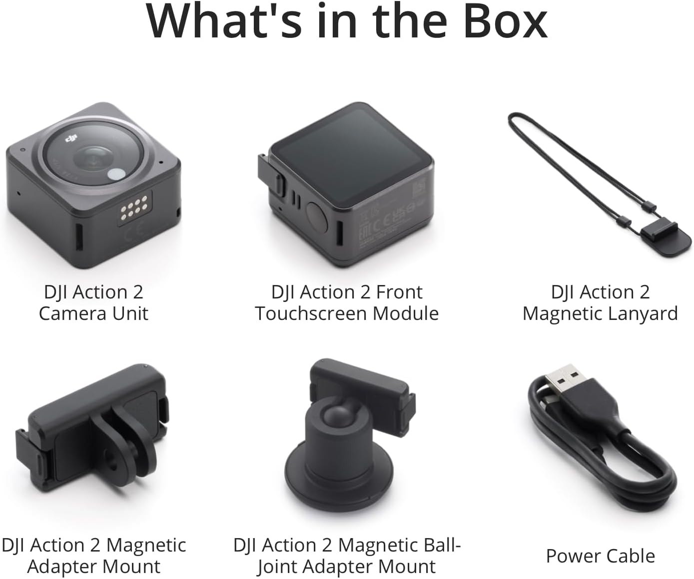 DJI CP.OS.00000183.01 Action 2: Dual-Screen 4K Camera