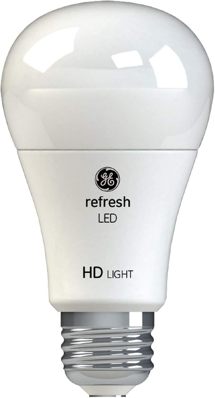 GE 42978 Refresh LED 60W A19 Daylight Bulb 4-Pack
