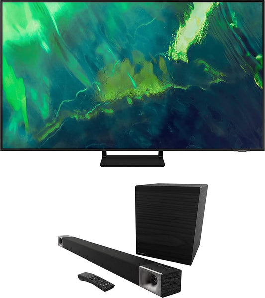 Samsung QN75Q70AA 75-Inch 4K QLED TV Klipsch 5.1 System
