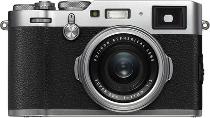 Fujifilm X100F - Silver 24.3 MP APS-C Digital Camera