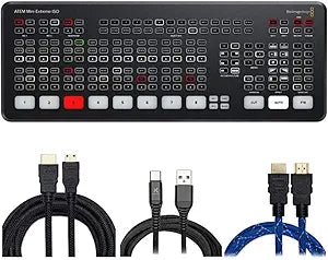Blackmagic Design ATEM Mini Extreme ISO Live Production Switcher Bundle