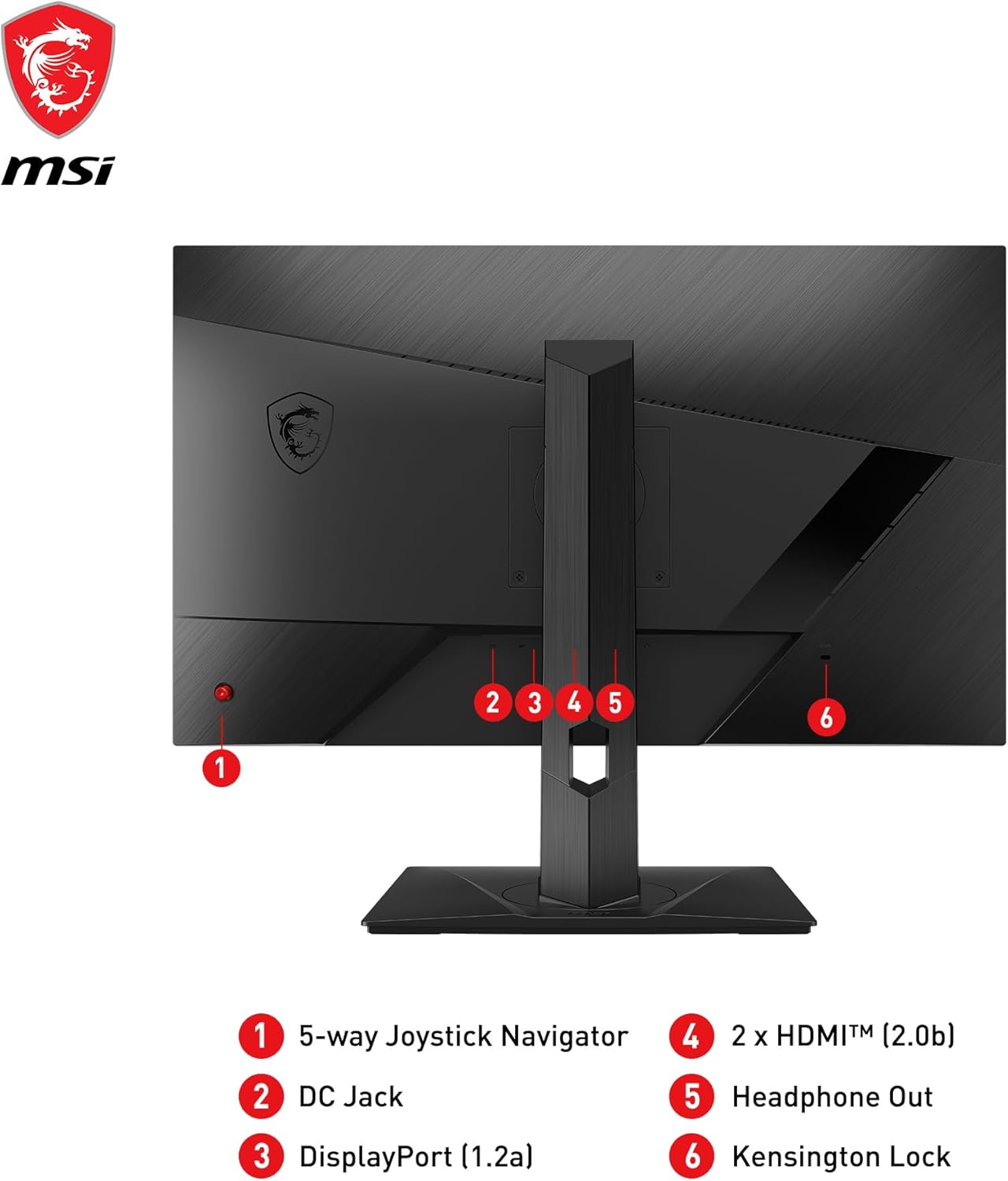 MSI Optix G272QPF 27" Gaming Monitor - 170Hz QHD Rapid IPS