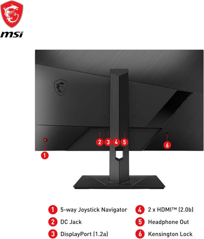 MSI Optix G272QPF 27" Gaming Monitor - 170Hz QHD Rapid IPS