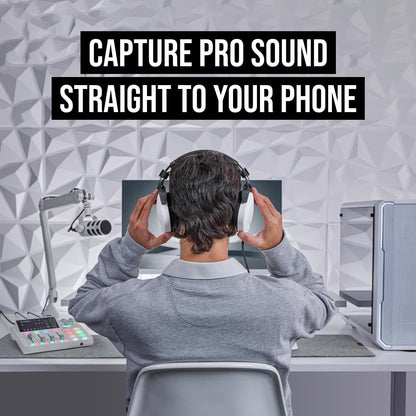 Rode PODMICUSBW White USB Broadcast Microphone