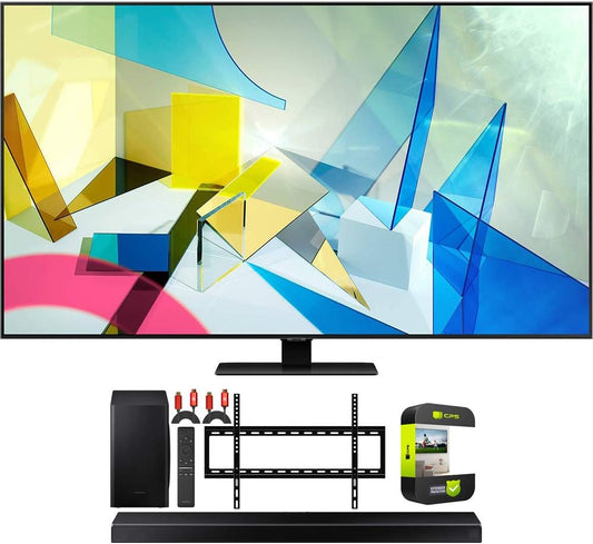 Samsung E24SAMQN75Q80TA 75" Q80T 4K QLED Smart TV Bundle