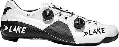 Lake CX403 Speedplay Cycling Shoe - White/Black Men's Performance — main product image