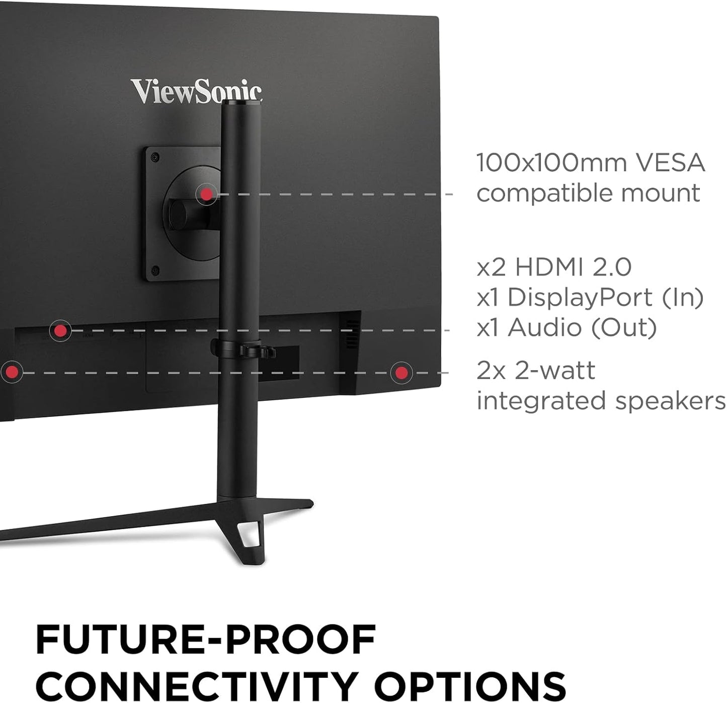 ViewSonic VX2728J-2K 27" 1440p 180Hz Gaming Monitor
