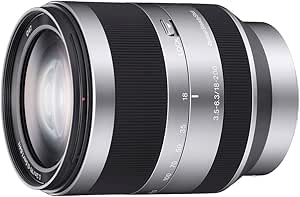 Sony SEL18200 Alpha E-Mount Lens - 18-200mm OSS Silver